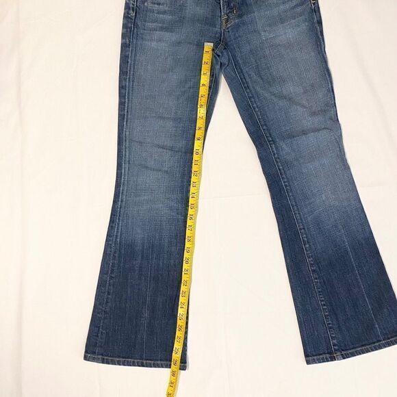 Citizens of Humanity Jeans Ingrid # 002 Low Waist Flare Stretch size 28 (5-6) - Picture 9 of 10